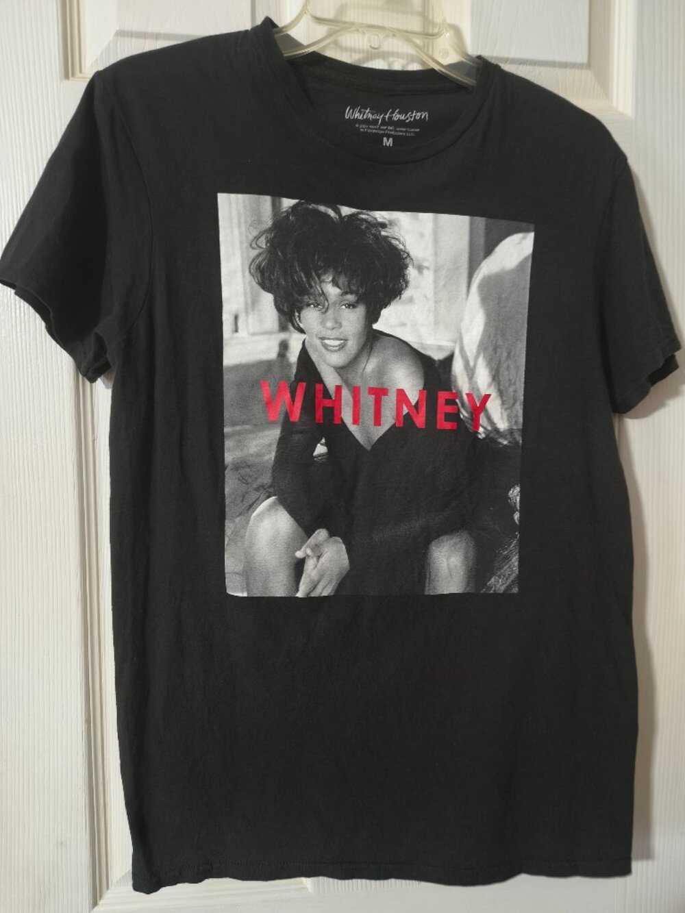 Whitney Houston Size Medium Unisex Graphic T-Shirt 2021